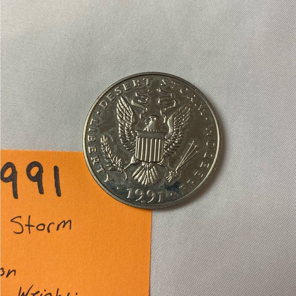 1991 Desert storm medallion - Picture 6 of 6